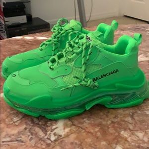 Balenciaga Triple S Green